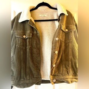 Pacsun Olive Green Winter Jacket